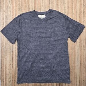 Ferruche Mens Striped Grey Vneck‎ T-shirt XXL
